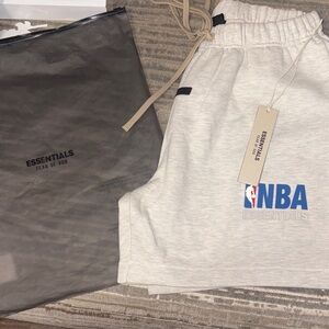 NBA Cream Shorts